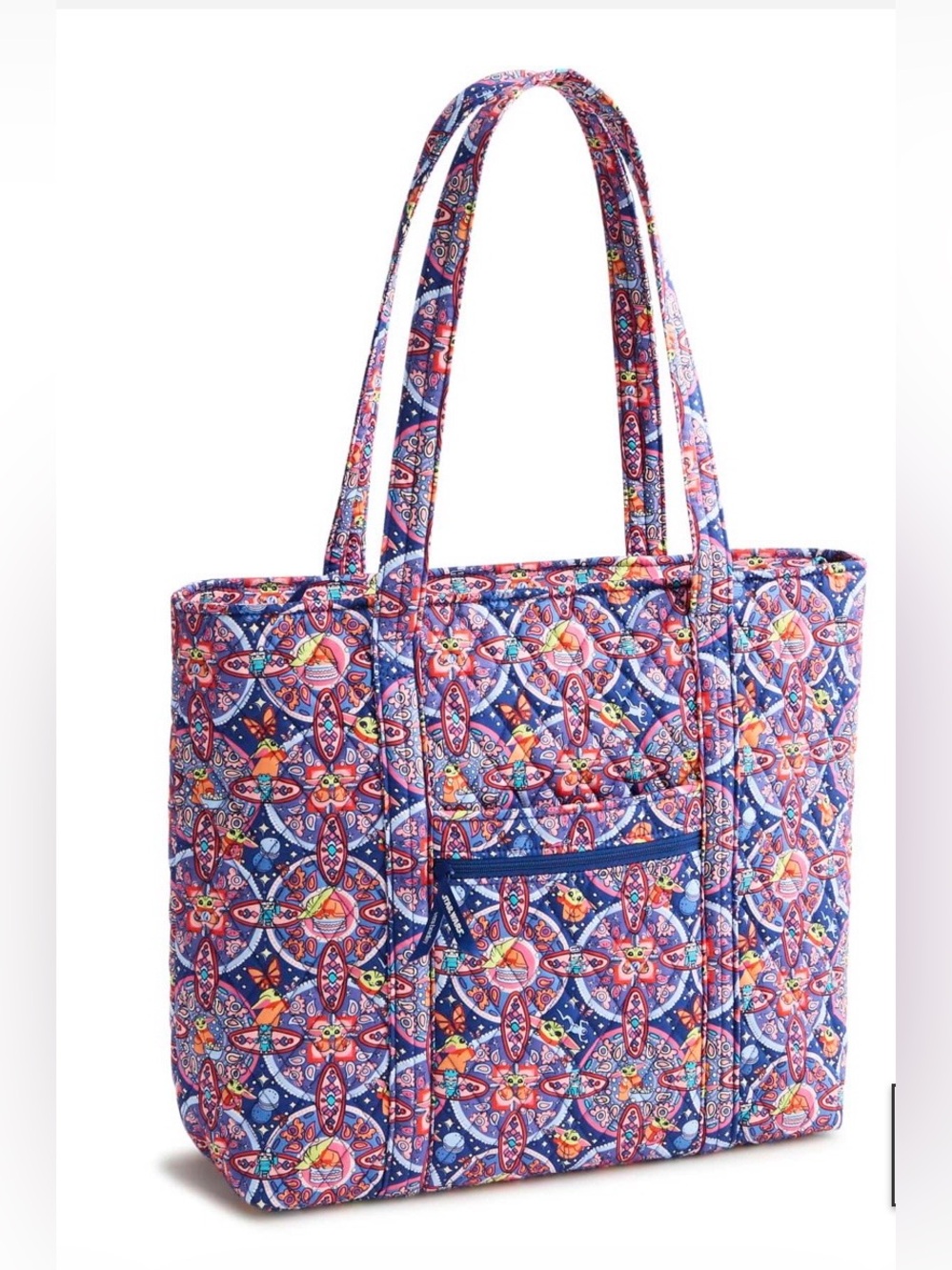 Vera Bradley Star Wars Original Vera Tote NWT Grogu Medallion